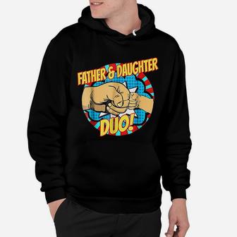 Father And Daughter Duo, best christmas gifts for dad Hoodie - Seseable
