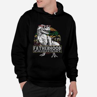 Fatherhood Like A Walk In The Park Hoodie - Seseable