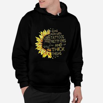 Fbomb Mom With Tattoos Pretty Eyes And Thick Hoodie - Seseable