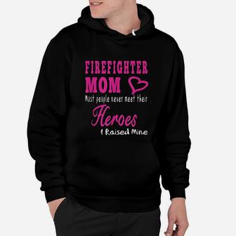 Firefighter Mom Great Gifts Idea Fireman Mother Hoodie - Seseable