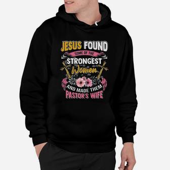 Funny Christian Appreciation Pastors Wife Gift Hoodie - Seseable