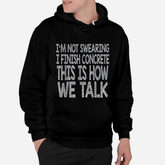Funny Concrete Worker Gift Construction Worker Hoodie - Seseable