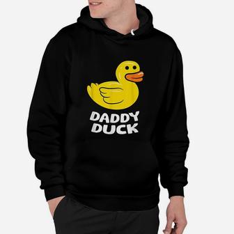 Funny Daddy Duck Rubber Duck, dad birthday gifts Hoodie - Seseable