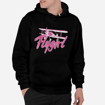 Funny Female Pilot Gift Aviation And Flying Hoodie - Seseable