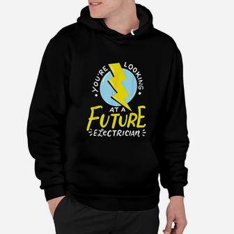 Funny Future Electrician Electrical Engineer Hoodie - Seseable
