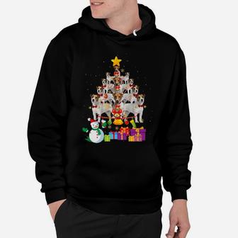 Funny Jack Russell Christmas Dog Tree Xmas Gift Hoodie - Seseable