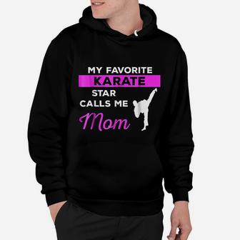 Funny Karate Mom Martial Arts Fighting Gift Hoodie - Seseable