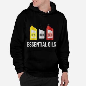 Funny Mechanic Dad Fathers Day Dads Essential Oils Hoodie