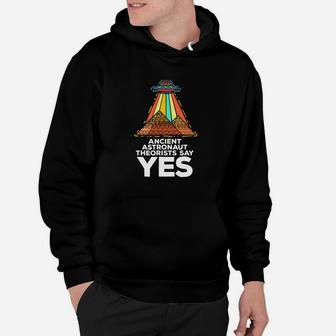 Funny Meme Ancient Astronaut Theorists Say Yes Quote Hoodie - Seseable