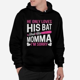 Funny Mom Baseball Quote Mothers Day Gift For Women Hoodie - Seseable