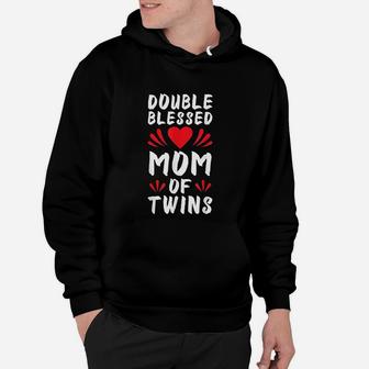 Funny Mom Of Twins Mother Of Twins Hoodie - Seseable