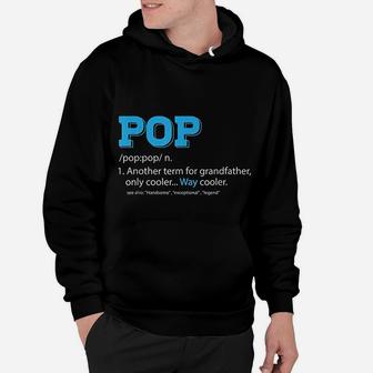 Funny Pop Grandpa Pop Definition For Grandfather Hoodie - Seseable