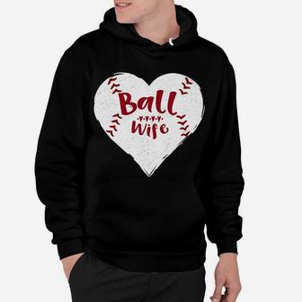 Funny Softball Wife Baseball Mothers Day Ideas Hoodie - Seseable