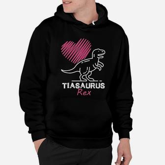 Funny Spanish Mothers Day Auntie Gift Gift Tia Saurus Hoodie - Seseable