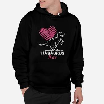 Funny Spanish Mothers Day Auntie Gift Gift Tia Saurus Rex Hoodie - Seseable