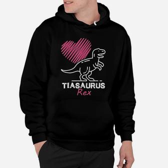Funny Spanish Mothers Day Auntie Gift Tia Saurus Hoodie - Seseable