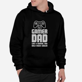 Gamer Dad Father Cool Dads Gaming Hoodie - Seseable