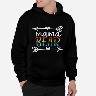 Gay Pride Mama Bear Love Lgbtq Hoodie - Seseable