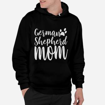 German Shepherd Mom Printed Next Level Brand Ladies Hoodie - Seseable