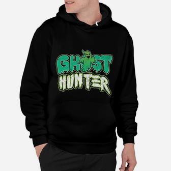 Ghost Hunter Funny Halloween Costume Horror Scary Ghost Hoodie - Seseable