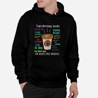 Gifts For Moms Busy Moms Bad Morning Hoodie - Seseable