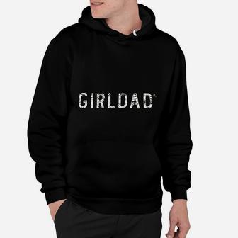 Girl Dad Fathers Day Vintage Hoodie - Seseable