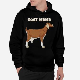 Goat Mama Standing Anglonubian Goat Hoodie - Seseable