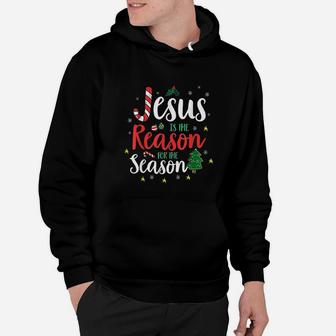 God Jesus Christ Is Reason For The Christmas Season Gift Hoodie - Seseable