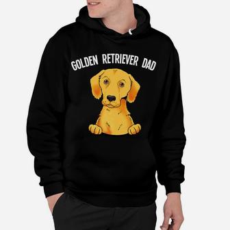 Golden Retriever Dad Gif Cute Golden Dog Lover Tee Hoodie - Seseable
