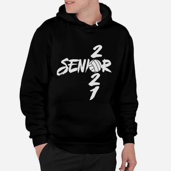 Graduating Class Of 2021 Senior Volleyball Team Player Hoodie - Seseable