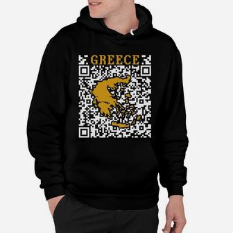 Greece Qr Code Proud Shirts Hoodie - Seseable