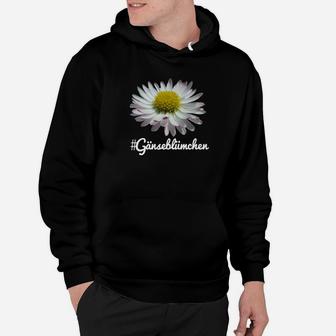 Grenze Ausgabe Hashtag Gänseblümchen Hoodie - Seseable