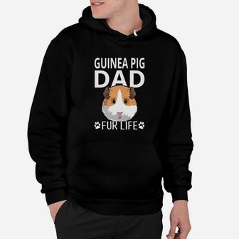 Guinea Pig Dad Fur Life Fathers Day Cute Pun Papa Hoodie - Seseable