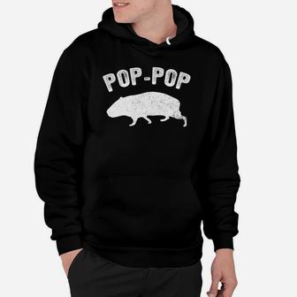 Guinea Pig Poppop Matching Family Vintage Hoodie - Seseable