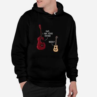 Guitar Fathers Day Uke I Am Your Father Music Dad Hoodie - Seseable