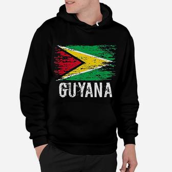 Guyanese Flag Pride Vintage Guyanese Root Gift Hoodie - Seseable