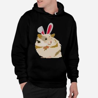Hamster Easter Bunny T Shirt Black Youth B079zpvm91 1 Hoodie - Seseable