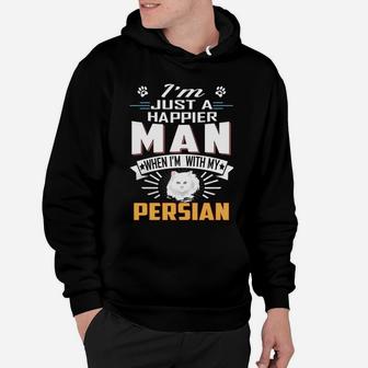 Happier Man With Persian Hoodie - Seseable
