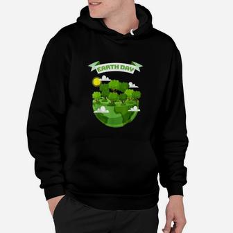 Happy Mother Earth Day Nature Lovers Climate Change Hoodie - Seseable