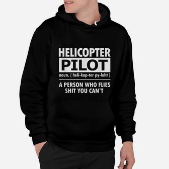Helicopter Pilot Definition Helicopter Pilot Hoodie