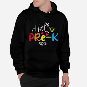 Hello Fun Back To School Teacher Student Gift Hoodie - Seseable