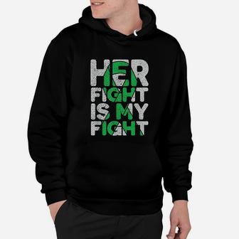 Her Fight Is My Fight Cerebral Palsy Support Hoodie - Seseable