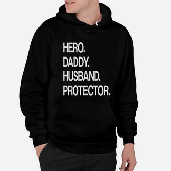 Hero Daddy Husband Protector, best christmas gifts for dad Hoodie - Seseable