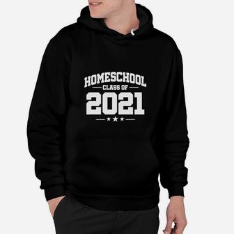 Homeschool Kids Senior Graduation Class Of 2021 Hoodie - Seseable
