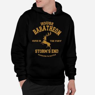 House Baratheon Ours Is The Fury Storm And Fearless In Battle Shirt, Hoodie, Sweater Hoodie - Seseable