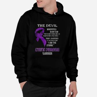 I Am The Storm Support Cystic Fibrosis Awareness Hoodie - Seseable