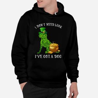 I Do Not Need Luck I Have Got A Beagle Shamrock St Patricks Day Dog Lovers Hoodie - Seseable