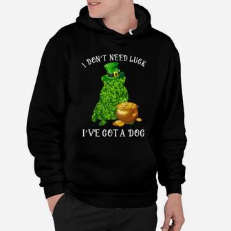 I Do Not Need Luck I Have Got A Pug Shamrock St Patricks Day Dog Lovers Hoodie - Seseable