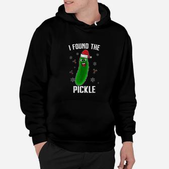 I Found The Dill Pickle German Tradition Christmas Pickle Hoodie - Seseable