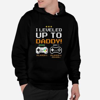I Leveled Up To Daddy New Dad Gamer Hoodie - Seseable